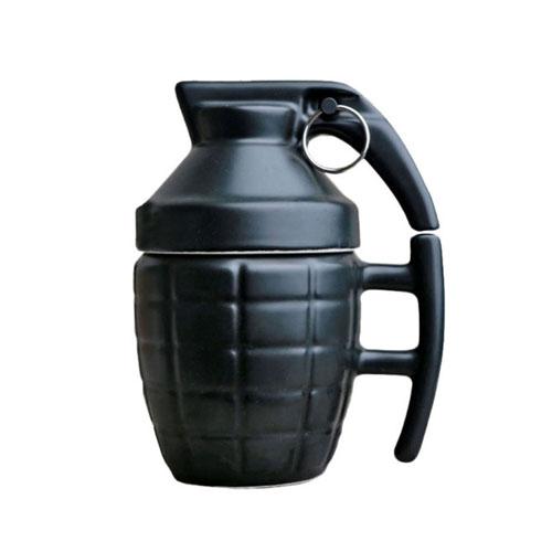 280ML Creatives Grenade Coffee Mugs Practical Water cup with Lid
