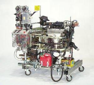 Combustion engines for power tests