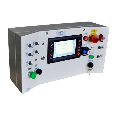 Control panels for self-propelled machines