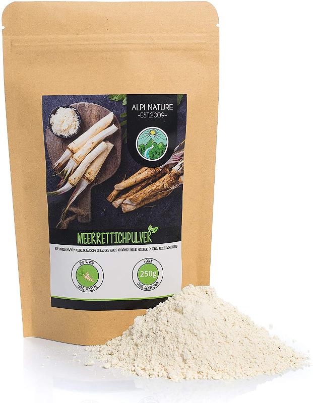 Horseradish Powder, Ground Horseradish Root, 100% Pure