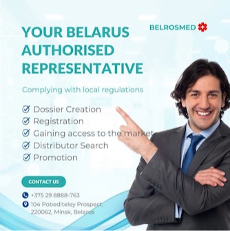 Your Belarus Authorised Medical Representative