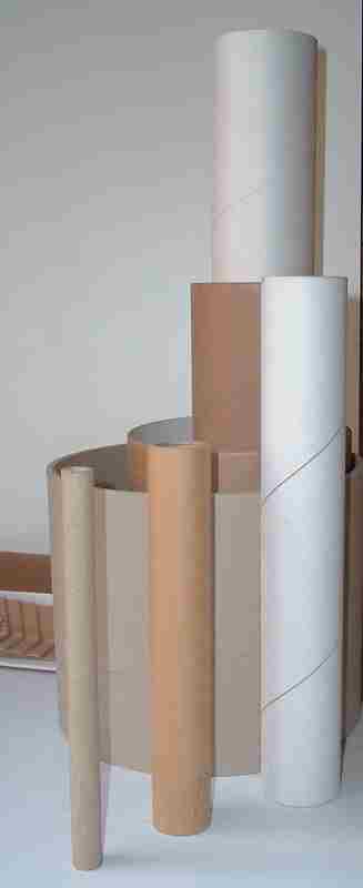 Small diameters paper tubes and cardboard cores 