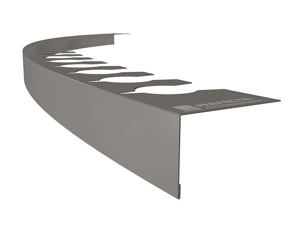 Profil balkonowy okapnikowy łukowy z możliwością gięcia