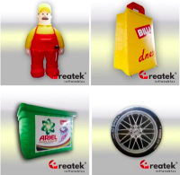 3D inflatable, advertising replicas
