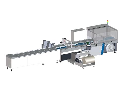 paper X hybrid film and paper packaging machine