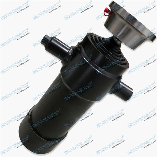 Telescopic four-stage cylinder (piston stroke: 910 mm)