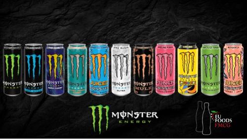 Monster Energy drinks