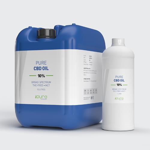 CBD OIL 15% Broad-Spectrum (THC-FREE) MCT Coconut Oil - Bulk
